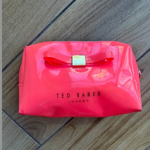Ted‎ Baker London Womens One Size  Fits All Makeup Bag pink - Picture 1 of 2